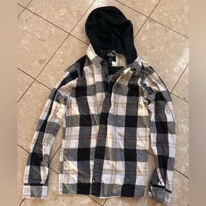 Men’s Hooded Flannel Shirt